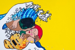 Virginie-Menard-2020-Portfolio-Pop-Art-ish-The-Kiss-in-the-wave-01