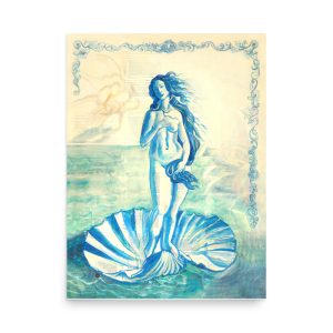 La naissance de Venus, revisitée - Art Print