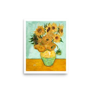 Les tournesols - Art Print - 8 x 10 in/po